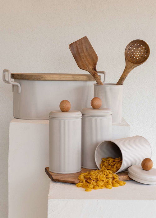 Hermia Soporte para Cubiertos Beige